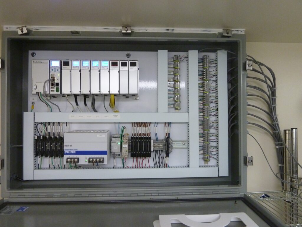 An example of an control panel used in medical research.